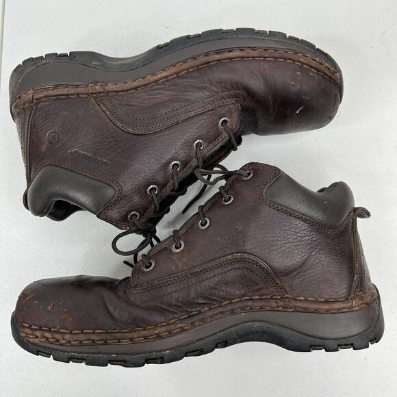 Red Wing Size 8.5 D 6707 Men\'s‎ Steel Toe Work Boots Leather Brown Lace Up WEAR main image 9